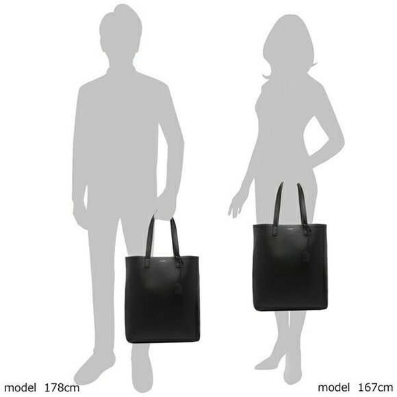 Saint Laurent Tote Black Pouch PARIS Bag YSL - Picture 6 of 9